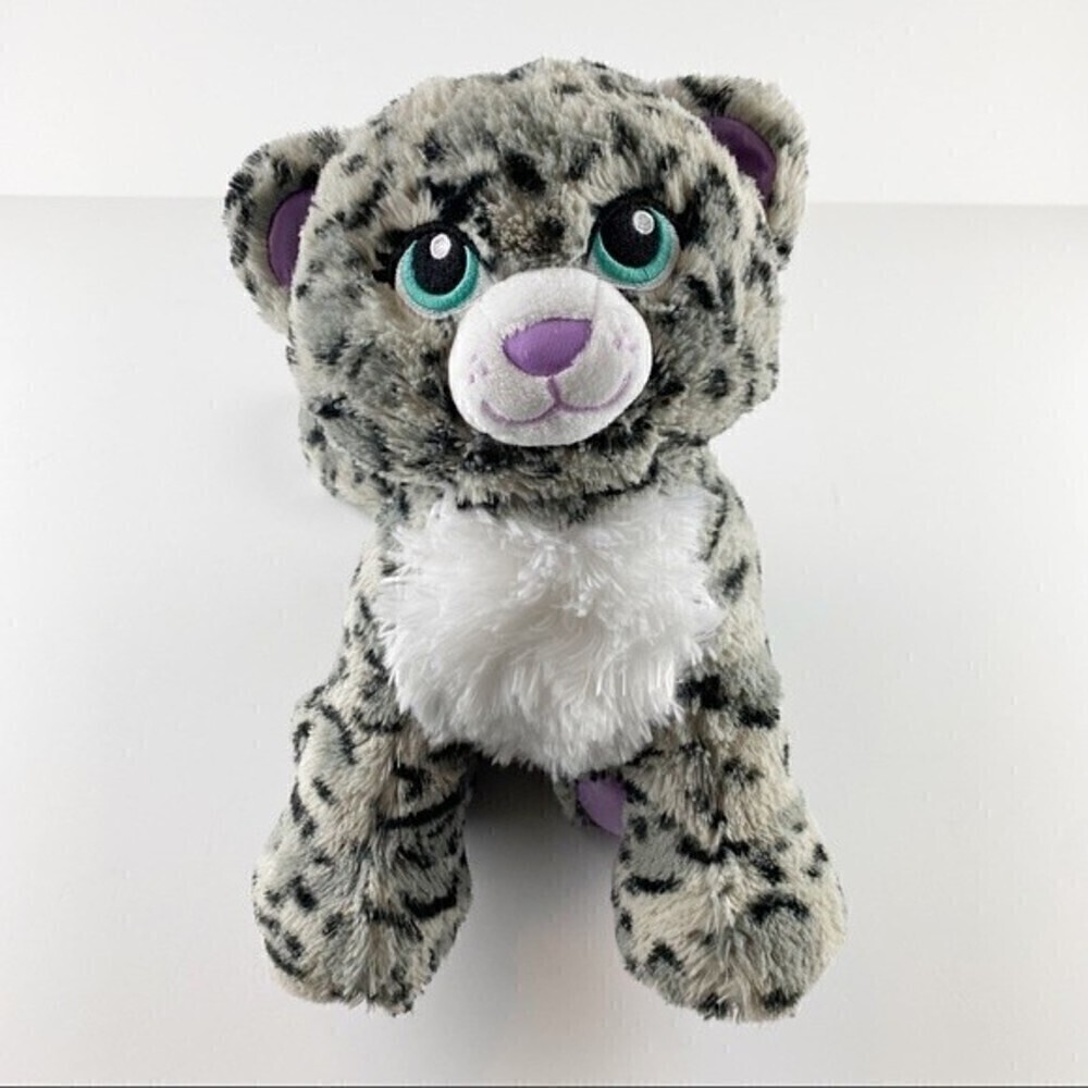 Build A Bear Sugar Sparkle Snow Leopard Stuffed Animal Plushie - Picture 4 of 12
